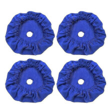 (Blue) CPAP Mask Liners, 4-Pack Reusable Cotton Covers, Compatible with ResMed & Philips Masks for Stability and Comfort