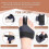 (2pcs) Toe Splint for Bent Toe, Hammer Toe, Broken Toe Support with Adjustable Straps 5