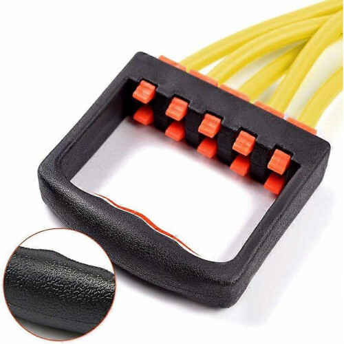 Chest Expander, Φορητό Fitness Cable Exerciser, 5 Αποσπώμενοι ελαστικοί σωλήνες, Rope Tu 1