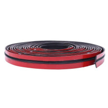 (14mm) T Edge Rubber Seal Strips, 200cm Cuttable EPDM Weather Stripping for Car Sunroof Windshield Tailgate Dust Proofing