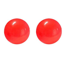 (Red) Franklin Ball 2er-Pack Blauer PVC-Massageball zur Rehabilitation der Beckenbodenmuskulatur und tiefenwirksamen myofaszialen Entspannung
