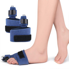 (2pcs) Toe Splint for Bent Toe, Hammer Toe, Broken Toe Support with Adjustable Straps