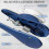 (Blue, basic) Beckenbodentrainer, USB-aufladbar, 4 Massageprogramme, PVC und Silikagel, Schwarz, Blau, Grau 5
