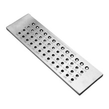 (Round 0.26 4.1 four) Wire Drawing Plate, Steel Jewelry Wire Drawing Tool, Round Holes Wire Shaping Tool for Jewelers Crafters Students