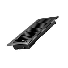Couvercle d'aération en métal enduit de poudre-Non. 6 noirs