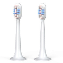 (Pink, T300 &T500 Brush (Pink)) Electric Toothbrush Replacement Head 2 Pack, Compatible with Xiaomi Mijia T300 T500, DuPont Bristles, Vacuum Packed