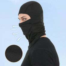 (Pink) Breathable Full Face Balaclava Mask, Quick-drying Sweat-wicking, for Motorcycle Tactical Ski Hunting Camping Sports