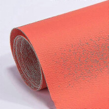 (Orange, 20cm*20cm) Samoprzylepna łatka do naprawy skóry, różne tekstury, do naprawy mebli, kanap, krzeseł i wyrobów skórzanych