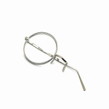 (silver, Glasses) Okulary monoklowe w stylu steampunk, jednostronne, oprawki ze stopu metali, wiele kolorów, z łańcuszkiem