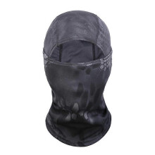 (C) Kominiarka z pełnym kapturem na twarz, unisex, poliester, do jazdy na rowerze, taktyczna, airsoft, 40 cm x 26 cm