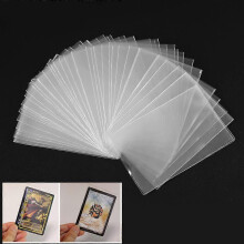 (5.8*8.8CM) Koszulki na karty, ochraniacze na karty, przezroczyste, plastikowe, 100 sztuk, 65 x 90 mm, kompatybilne z Magic The Gathering
