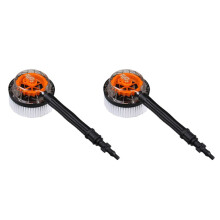 2X Car Rotating Round High Pressure Water-Gun Cleaning Car Wash Brush for Lavor