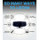 Denver (BLACK) Denver MDA-320 Bluetooth DAB+ CD Player 3