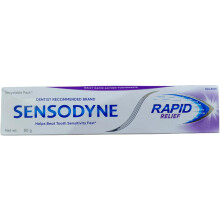 Sensodyne Sensitive Toothpaste Rapid Relief - 80 gm Pack of 2