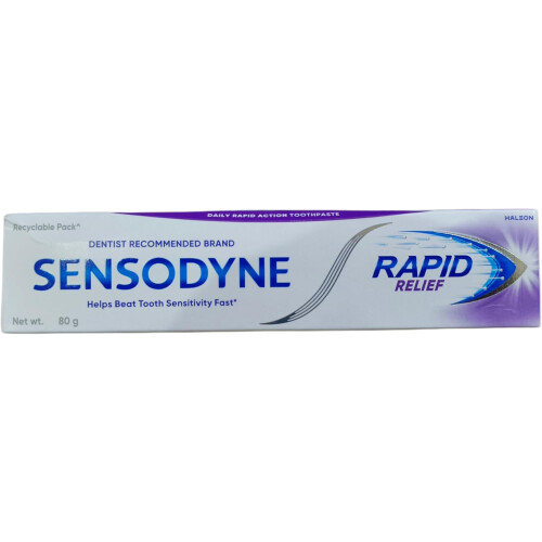 Sensodyne Sensodyne Sensitive Toothpaste Rapid Relief - 80 gm Pack of 2