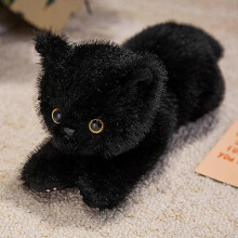 (style-6, 40CM) Plush Kitten 40cm PP Cotton Realistic Stuffed Cat, Multiple Colors for Various Occasions and Recipients