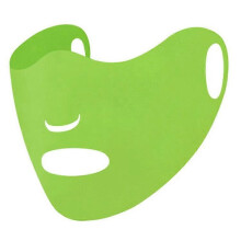 (Green) 3D maska na tvár, letná ochrana pred slnkom, priedušná maska na tvár z ľadového hodvábu pre outdoorové aktivity