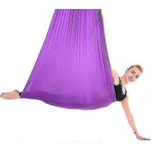 (Purple, 100*280CM) Ilmajoogakeinusarja riippumatolla joustavuutta ja kivunlievitystä varten