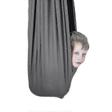 (Gray, 150*280CM) Ilmajoogakeinusarja riippumatolla joustavuutta ja kivunlievitystä varten