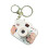 (Stacked) Creative Capybaras Projection Camera Keychain, ABS Material, Mini Projector, Multicolor 1
