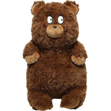 (Bear) Cute Pig Plush Doll Handmade Soft Stuffed Animal Toy Pillow