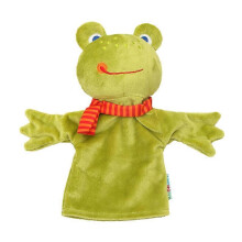 (Frog) Monkey Hand Puppet Plush Animal Puppet Glove for Kids Christmas Role Play