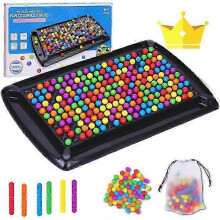 (241 Beads) Intellectual Chessboard Strategy Board Game with 48-241Pcs Beads for Kids and Adults