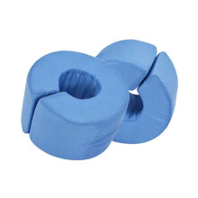 (Blue) Vankúš na podporu členkov, penový vankúš na nohy pre úľavu od tlaku a pohodlie, 17x7x10cm