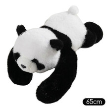 (Panda, 65cm) Weighted Stuffed Animal, Anxiety Relief Sleep Support Soft Plush, Panda Dinosaur Bear, 30 45 65cm, for Kids and Adults