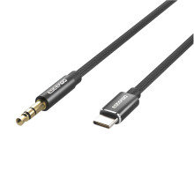Eseekgo 1.2M Braided USB-C to 3.5mm Aux Cable — Gold-Plated, Tangle-Free Stereo Audio Cord