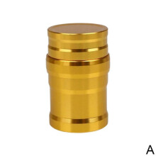 (A) Portable Metal Mini 10ml Alcohol Lamp, Compact 4.5cm Size for Laboratory Heating and Outdoor Survival, Without Alcohol