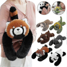 (Beer, 65cm) Weighted Plush Stuffed Animal, Soothing Anxiety Relief Sleep Support, Multiple Sizes Panda Dinosaur Bear Options