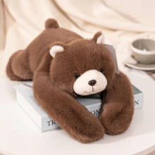 (Beer, 30cm) Weighted Stuffed Animal, Deep Pressure Anxiety Relief Sleep Aid, Soft Plush Toy for Kids and Adults, 3 Sizes Available