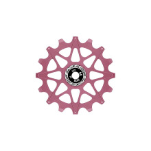 (Pink, 12T) 14T keramické vodiace koliesko kompatibilné s kladkou prehadzovačky Shimano SRAM 6-12 rýchlostí