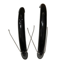 (20 inch Black) 20 Inch Extended Bicycle Mudguard, Black PP Environmental Material, compatible with 20 Inch Folding Road City Bikes