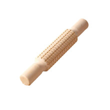 (C) Rodillo muscular de madera de 21 cm, para masaje de recuperación muscular en correr, kickboxing, MMA y Muay Thai