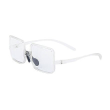 (white) Billiards Snooker Goggles, Full Frame TR90, 10g Lightweight, Adjustable Nose Pad, Wide View, Professional Competition Eyewear