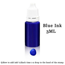 (Blue ink) Golf Ball Stamper, Eagle Pattern, Multicolour Waterproof Scratch Resistant Quick Dry Ink, Portable for Golf Ball Personalisation