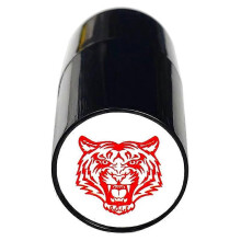 (Red Tiger) Golf Ball Stamper, Eagle Pattern, Multicolour Waterproof Scratch Resistant Quick Dry Ink, Portable for Golf Ball Personalisation
