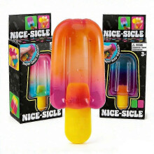 (orange, 1PCS) Squishy Toy Popsicle Design Sensory Fidget Stress Relief Gradient Color