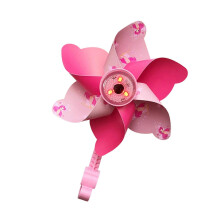 (princess post) Bike Windmill Light for Handlebars with 3 LED Modes, Fits 2-2.5cm Bars
