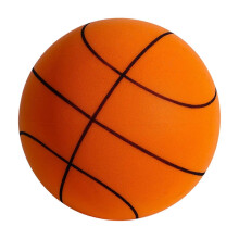 (M orange) Sensory Play Bouncy Ball for Children, Soft PU Ball, Improves Hand Eye Coordination, S 15cm M 18cm, for Indoor Outdoor Play