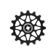 (Black, 14T) 14T keramické vodiace koliesko kompatibilné s kladkou prehadzovačky Shimano SRAM 6-12 rýchlostí