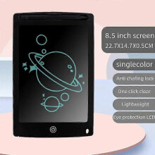 (8.5inch balck single) Elektronisch tekenbord met LCD-scherm, schrijftablet, digitaal grafisch tekenblok 8,5/10/12 inch
