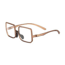 (brown) Billiards Snooker Goggles, Full Frame TR90, 10g Lightweight, Adjustable Nose Pad, Wide View, Professional Competition Eyewear