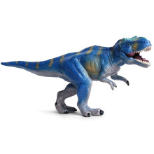 (Tq medium walking tyrannosaurus (mouth movable) (green)) Walking Tyrannosaurus Dinosaur Model Toy Hand Painted Realistic Texture ABS Material