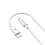 (2 m) Eseekgo 27W MFi-Certified Lightning to USB-C Fast Charging Cable, White 1
