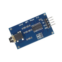 YX5300 UART Control Module MP3 Music Player-single module
