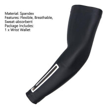 (XL A) Wrist Wallet Non-Slip Windproof Protective Sun Protection for Running Cycling