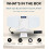 Denver (WHITE) Denver MDA-320 Bluetooth DAB+ CD Player 9